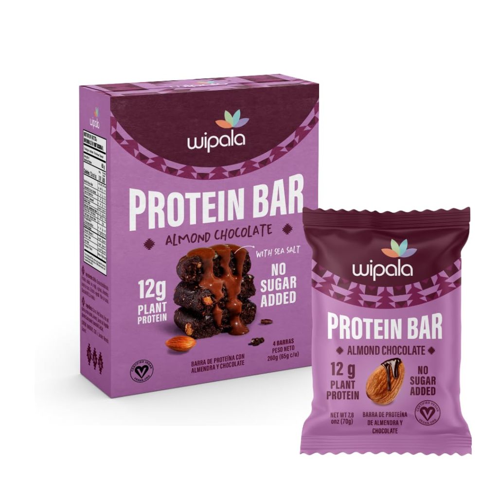 Barras Proteicas Amêndoa Chocolate