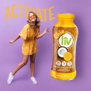 Bebida de chia maracujá e coco 300ml