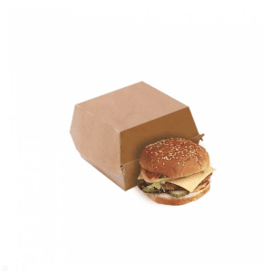Embalagem Kraft Hamburger