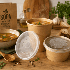 Embalagem Kraft 355 ml